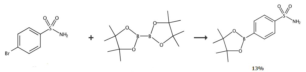 苯基磺酰胺-4-硼酸的制备