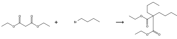 二丁基丙二酸二乙酯的合成路线