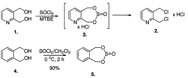 氯化亚砜氯化反应的工艺优化