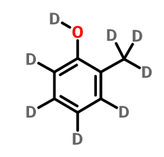 2-甲基苯酚-D8的应用举例