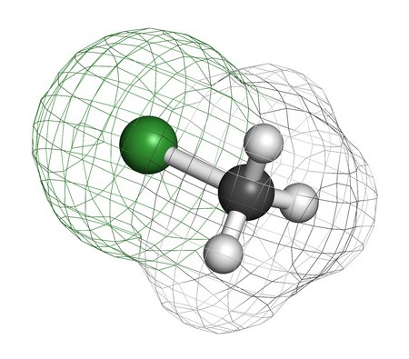 一氯甲烷模型图片