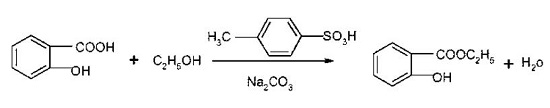 一种水杨酸乙酯的合成方法