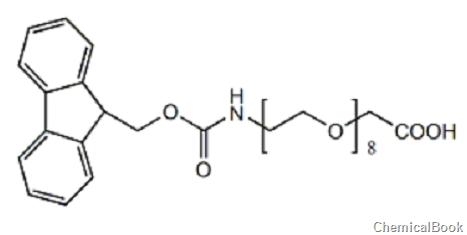 FMoc-NH-8(ethylene glycol)-acetic acid的应用