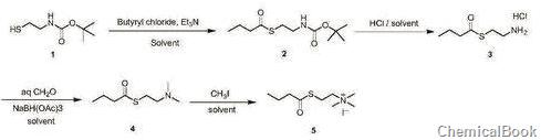 (丙基碳酰基硫乙基)三甲基碘化铵的应用