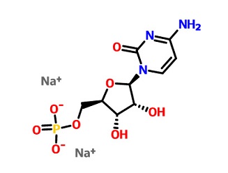 胞苷酸二钠结构式
