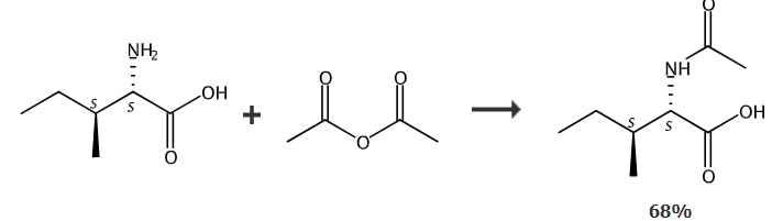N-乙酰-L-异亮氨酸的制备