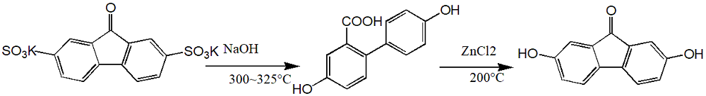 2,7-二羟基-9-芴酮的制备