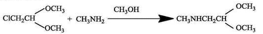 甲氨基乙醛缩二甲醇的制备