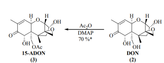 15-O-乙酰脱氧瓜萎镰菌醇的制备