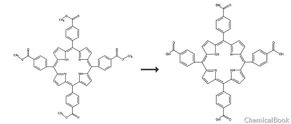 中-四(4-羧基苯基)卟吩的应用