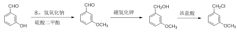 3-甲氧基氯化苄的制备方法