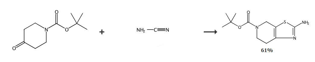 2-氨基-4,5,6,7-四氢噻唑并[5,4-C]吡啶盐酸盐的制备和应用
