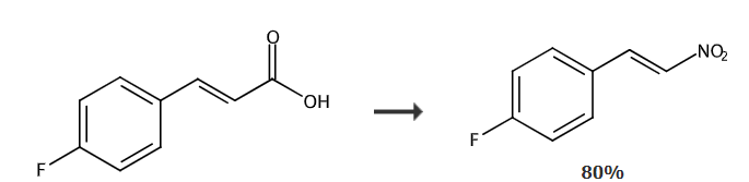 1-(4-氟苯基)-2-硝基乙烯的制备