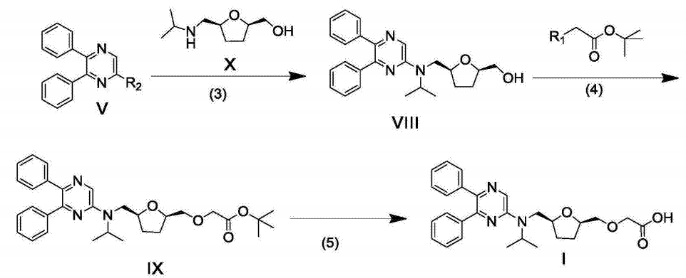 5,6-二苯基-2-羟基吡嗪的制备