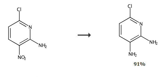 6-氯-2,3-二氨基吡啶的制备和应用