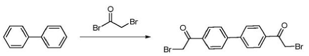 4，4’-二(2-溴乙酰基)联苯的合成路线