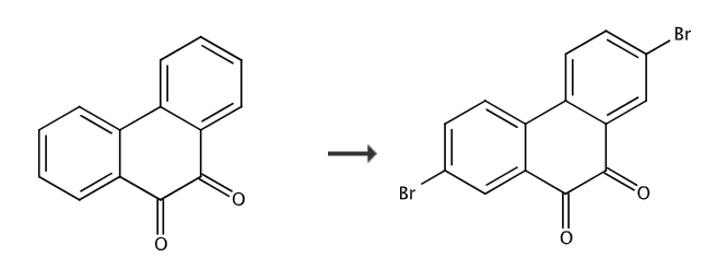  2,7-二溴菲醌的合成路线