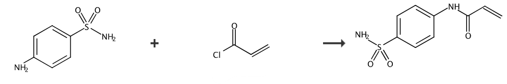 N-[4-(磺酰胺)苯基]丙烯酰胺的合成路线