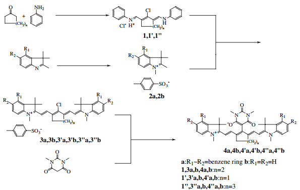 IR-813对甲基苯磺酸盐的制备和应用