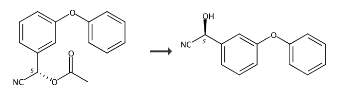 (S)-(3-苯氧基苯基)羟基乙腈的制备和应用