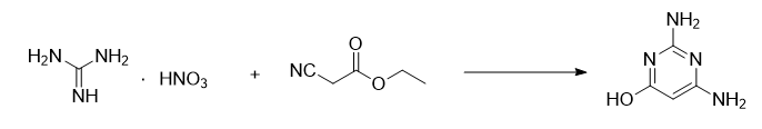 2,4-二氨基-6-羟基嘧啶的制备和应用