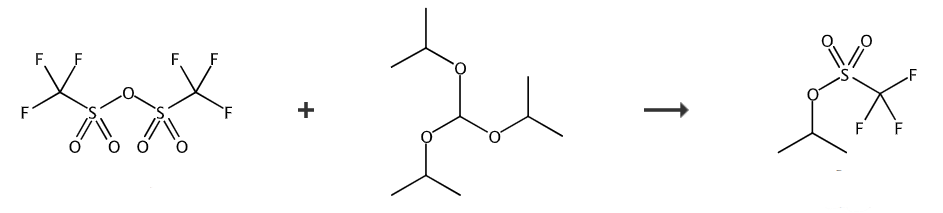 三氟甲磺酸异丙酯的制备和应用