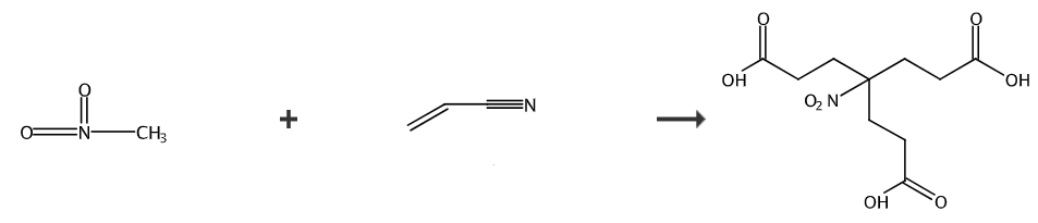4-硝基-4-(2-羧乙基)庚二酸的制备
