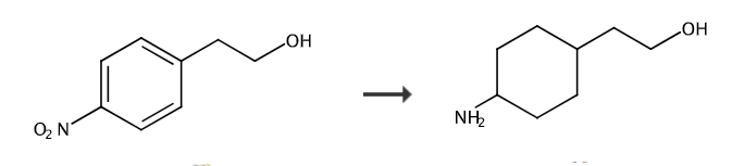 4-氨基环己烷乙醇(顺反混和物)的制备