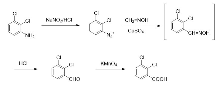 2,3-二氯苯甲酸的制备和应用