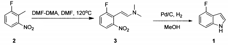 2-氟-6-硝基甲苯的应用和制备路线