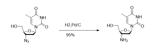 3'-氨基-2',3'-双脱氧胸苷的制备