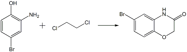 6-溴-2H-1,4-苯并噁嗪-3(4H)-酮的制备