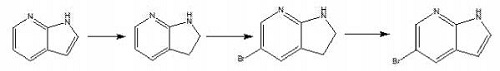 一种5-溴-7-氮杂吲哚的合成工艺