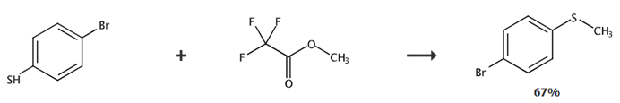 4-溴硫代苯甲醚的合成路线