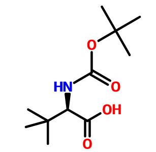 叔丁氧羰基-D-叔亮氨酸的制备和应用