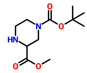 1-BOC-3-哌嗪甲酸甲酯的制备方法