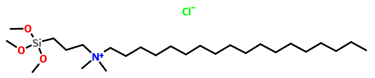 二甲基十八烷基[3-(三甲氧基硅基)丙基]氯化铵的制备方法