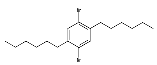 2,5-二己基-1,4-二溴苯的制备方法