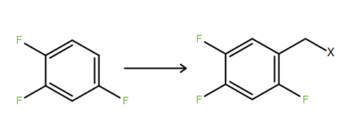 2,4,5-三氟苄基溴的制备