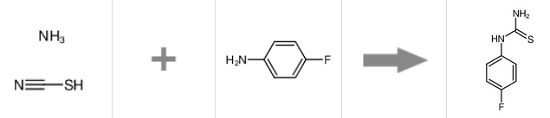 1-(4-氟苯基)-2-硫脲的制备