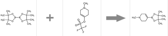 1-甲基-1,2,3,6-四氢吡啶-4-硼酸频哪醇酯的制备