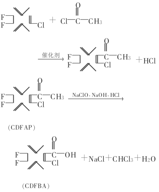2-氯-4,5-二氟苯甲酸的制备