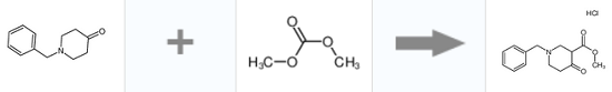 1-苄基-3-甲氧羰基-4-哌啶酮盐酸盐的制备