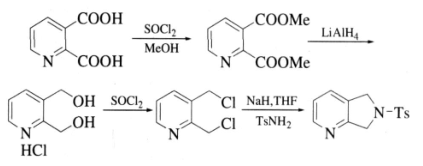 6,7-二氢-5H-吡咯并[3,4-b]吡啶的制备