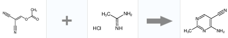 2-甲基-4-氨基嘧啶-5-腈的制备