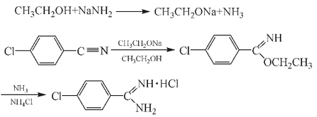 4-氯苯甲脒盐酸盐的制备