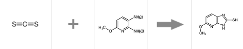 2-巯基-5-甲氧基咪唑[4,5-b]吡啶的制备