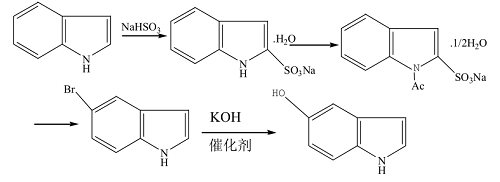 3-(1-甲基-4-哌啶基)-1H-吲哚-5-醇的制备