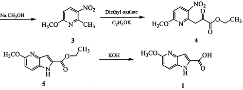 7-溴-1H-吡咯并[3,2-C]吡啶的制备