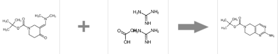 2-氨基-7,8-二氢吡啶并[4,3-D]嘧啶-6(5H)-羧酸叔丁酯的制备